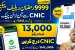 9999 PM Ramzan Relief Package Rs13,000 CNIC Check Online via Portal and SMS