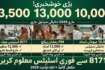 How to Check 13,500 + 13,000 + 10,000 PM Ramzan Relief Package & BISP 8171 March Payment