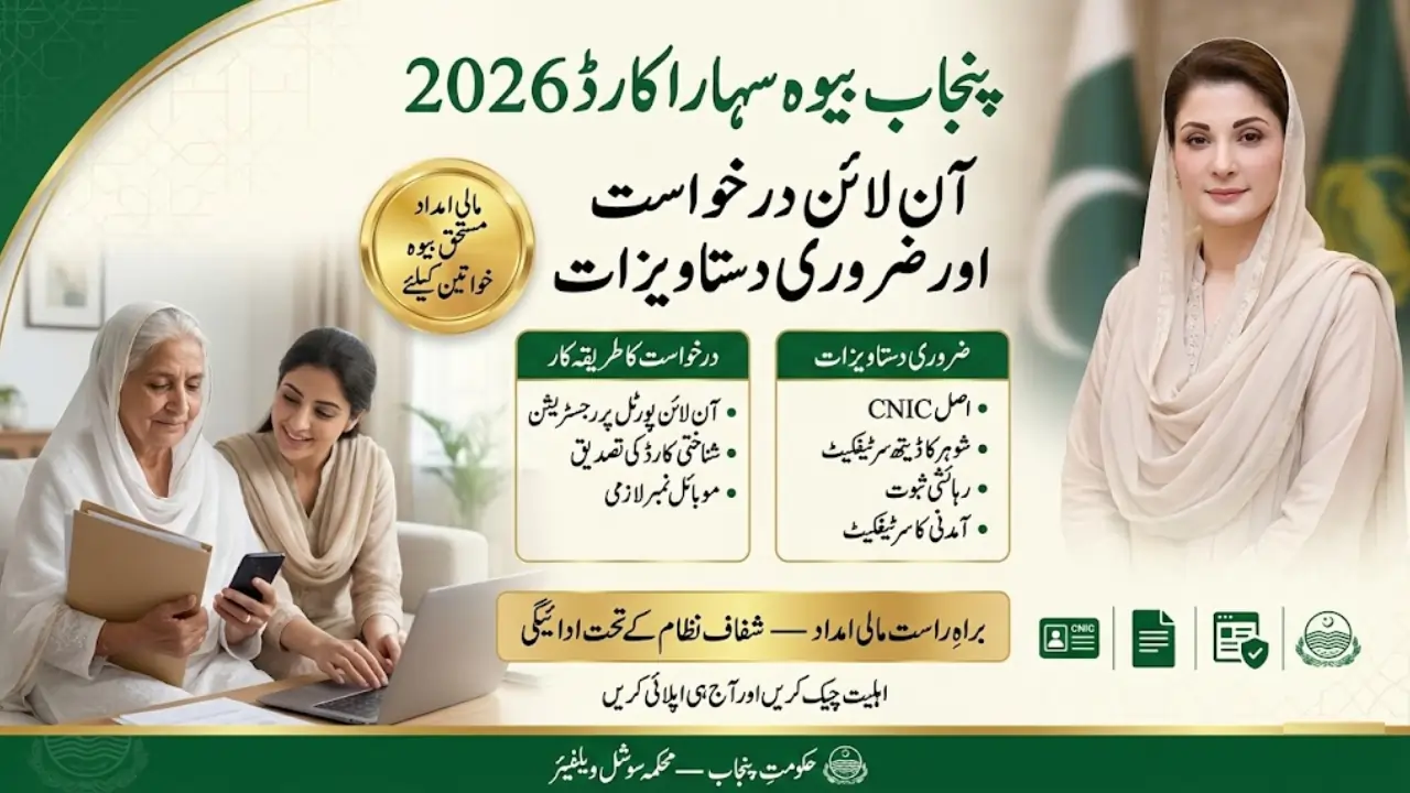 Punjab CM Bewa Sahara Card Online Apply Process and Required Documents